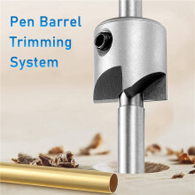14 Pieces Pen Trimmer Kit Pen Trimming System Mill Trimmer Set,Cutting Sleeve Adapter Hex Key Wrench