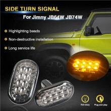 10X Car LED Turn Signal Lights Lamps Side Markers for Jimny JB64 JB74 JB64W Sierra JB74W JB23W 2018-2020