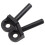 2X Motorcycle Windshield Adjustment Bolt Windshield Bracket Screw Fixed Windshield Plug for  R1200GS ADV 2004-2012 7