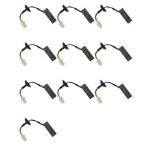 10X 81260-1W220 812601W220 Rear Trunk Boot Release Tailgate Button with Plug for Morning Picanto 2012-17