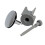 4X Universal Sink Plug Bathroom 40mm - Plug Replacement Drain Plug Detachable Adjustable Manual Lift Drain Plug 2