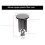 4X Universal Sink Plug Bathroom 40mm - Plug Replacement Drain Plug Detachable Adjustable Manual Lift Drain Plug 3