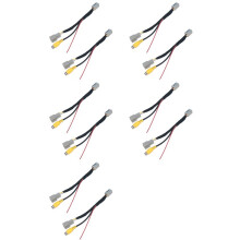 10 Pcs Car Rear View Camera RCA Video Reverse Camera Convert Cable Adapter for Outlander ASX GF GG ZJ