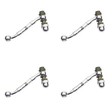 4X Motorcycle Hydraulic Brake Oil Hose Connector Modification Extension Tubing for