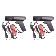 2X Timing Light 12V Ignition Timing Light Automotive Strong Flash Timing Lights, Overload Protection for Car, Motorcycle
