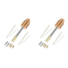 2X 510 Interface Soldering Iron Tip Wireless Soldering Iron Tip Welding Tool 15W with 10 Soldering Iron Tips