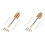 2X 510 Interface Soldering Iron Tip Wireless Soldering Iron Tip Welding Tool 15W with 10 Soldering Iron Tips 1