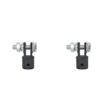 2Stück 1/2-Zoll-Scherenheber-Adapter, Schlagschrauber-Adapter-Werkzeug, Kugelgelenk-Stangenschlüssel-Werkzeug