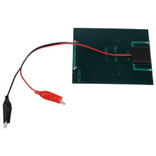 6X Pannello Solare Impermeabile 5W 12V per Esterni Caricabatterie per Celle Solari DIY Pannelli Epossidici In Polisilicio 136X110MM per Batteria 9-12V