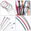 36PCS Guitar Strings Kit,Acoustic Guitar Changing Tool,Acoustic Strings,Guitar Picks,Capo,Scale Stickers,Picks Holder 8