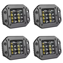 4X Lampa Robocza LED do Montażu Wpuszczanego, Terenowa, 12 V, 24 V, 40 w, Punktowa, do Reflektorów Samochodowych, Ciężarowych i Quadów