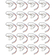 20X 120 Degree PIR Motion Sensor with Infrared Body Detection for Ceiling Occupancy for Bathroom and Hallway