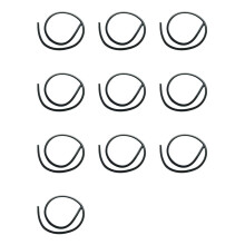 10X 54105B32973 Front Part of Sealing Glass Cover Sunroof Rubber Strip for X3 G01 G08 X4 G02 X5 X6 X7 54107493155