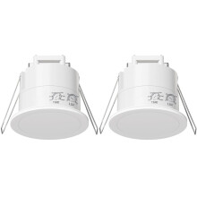 2X CZ02 Eingebauter 65-mm-Präsenzsensor, Mikrowellenbasierter Atemsensor, Schutzart IP20