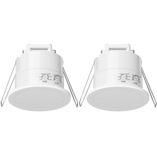 2X CZ02 Embedded Hole 65 Human Presence Sensor, Micro-Motion Breathing Embedded Microwave Presence Sensor