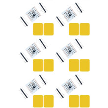 6X LSM6DSV + QMC6309 Module, Made for SlimeVR Trackers and for Smol Slime Trackers, ICM-45686 + QMC6309 Module