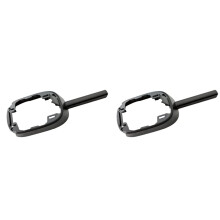 2X Car Rearview Mirror Mount Trim Cover 7P6857594 for 2011-2017 Inner Mirror Lower Plate Frame 7P6857593A