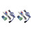 2X MAX6675 Temperature Degrees Module SPI Interface K Type Temperature Sensor Board Range 0-1024 with Thermocouple 1