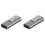 2X Magnetic USB C Adapter Type C/DC5521 to  2 Connector PD Quick Charge Adapter for  Air/Pro 1