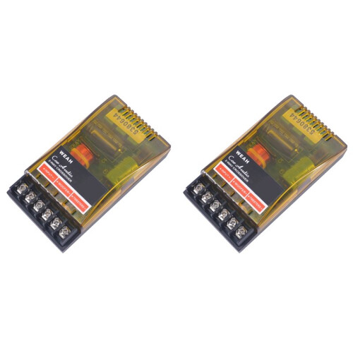 2X Adjustable Multi Speaker Audio Frequency Divider Board Highs and Lows 2 Way Crossover Filters for Home Amplifiers