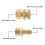 2X Tee Spliter Adapter with 3/8 Inch Quick Release Connector for High Pressure Washer 6