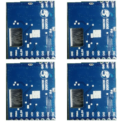 4X 5.8Ghz RX5808 Wireless Audio Video Receiver Module Audio Video Receiver Module SPI Mode Without Audio