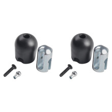 2X Gym Pulley Machine Cable Balls Stopper Cable Exercise Machine Workout Strength Terminals for 5mm Diameter Cable