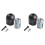 2X Gym Pulley Machine Cable Balls Stopper Cable Exercise Machine Workout Strength Terminals for 5mm Diameter Cable 1