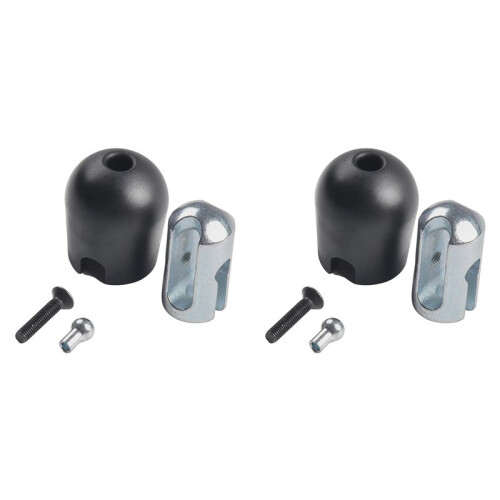 2X Gym Pulley Machine Cable Balls Stopper Cable Exercise Machine Workout Strength Terminals for 5mm Diameter Cable