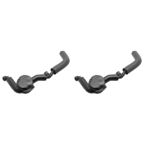 2X Crankcase PCV Vent Valve & Breather Hoses 11617563477 for  X5 E53 E60 E61 E63 E64