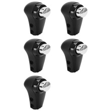 5X Gear Shift Knob Handball Shift Lever 54130-TV0-G51 Fit for HR-V 2016 2017 2018 2019 2020 PU+ABS Car Accessories