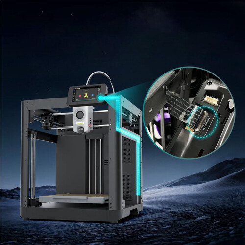 2X 3D Printer Accessories Touch Screen Cable for Adventuer 5M/5M Pro: FPC Connection Wire Flat for AD5M Data Transfer 2