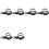 Motorcycle Turn Signals Relocation Fork Clamps Bracket 6 Pcs Mount Light Holder Lamp Bracket 1