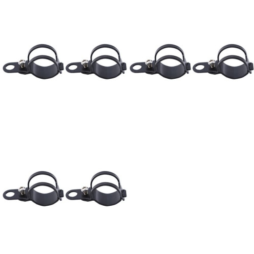 Motorcycle Turn Signals Relocation Fork Clamps Bracket 6 Pcs Mount Light Holder Lamp Bracket