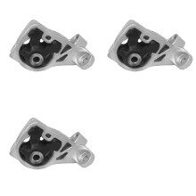 3X 41022AJ000 Car Front Center Motor Mount for Legacy Outback 2.5L H4 2010-2012 Engine Cushion Rubber Bracket