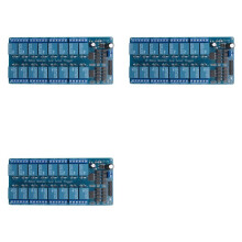 3X 16 Channel 12V Relay Module with Optocoupler Low Level Trigger Expansion Board for Raspberry Pi