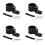 4X UTV Mount Bracket LED Whip Light Bar Mount for UTV ATV 4WD 1