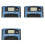 3X 100A MPPT Solar Charge Controller Dual USB LCD Display 12V 24V Auto Solar Cell Panel Charger Regulator with Load 1