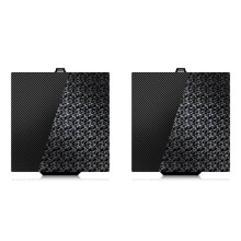 2X Smooth PEO PET Build Plate for QIDI Q2 280x280mm,Double Sided Flexible Spring Steel Bed Plate Sheet 3D Printer