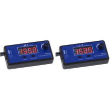 2X 1-4 Digital Servo Tester Servo Tester ESC Consistency Tester for RC Helicopter Airplane Car