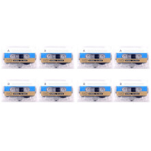 8pcs Blank Cassette Tapes 60-Minute for Teaching DIY Party Messages Speech Music Storage and Tape Recorder Collections