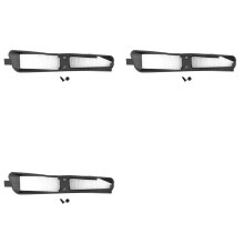 3X Car Cabin Filter Air Conditioning Filter Element with Bracket 82208300 for Grand Cherokee 1999-2010