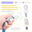 2X High Altitude Fall Protection Device 3 Meter Descender Safety Belt Fall Arrester Automatic Rope Lock Self-Locking 7