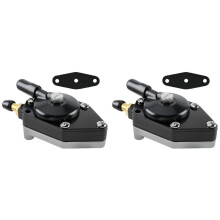 2X 438556 433390 385784 Outboard Fuel Pump 18-7352 with Gasket Evinrude Fuel Pump for Johnson Evinrude 25-140HP