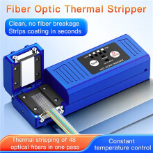2X S8 Fiber Optic Thermal Stripper Pliers Heated Optical Fiber Wire Stripping Tool Slitter