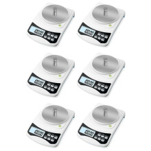 6X Digital Lab Scale, Gram-Scale 1000G 0.01GAccuracy, Multi-Function High Precision Electronic Scale with 100G Weight