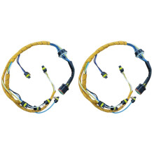 2X Fuel Injector Wiring Harness for CAT 245D 325D 329D Excavator Harness 2225917 222-5917