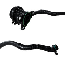 2X 2700180900 Car Oil Filler Cap with Hose for - W176 W246 CLA C117 B200 GLA X156 B-Class