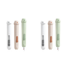 6x 2-in-1 Automatic Needle Threaders Seam Ripper ,Needle Threaders for Hand Sewing, Quick Needle Threading Tool