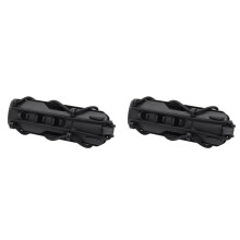 2X Motorcycle Cup Holder, 22mm-25mm Protective Bumper Water Bottle Holder, 360 Rotation Expandable